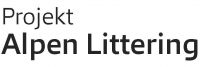 Alpen Littering - Logo Schriftzug